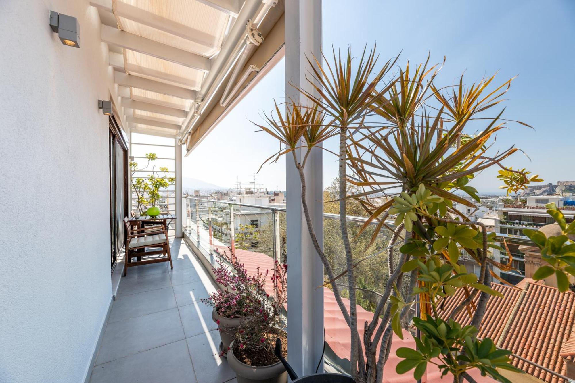 Top Kolonaki Studio+Terrace Stunning Acropolis Views Atenas Exterior foto